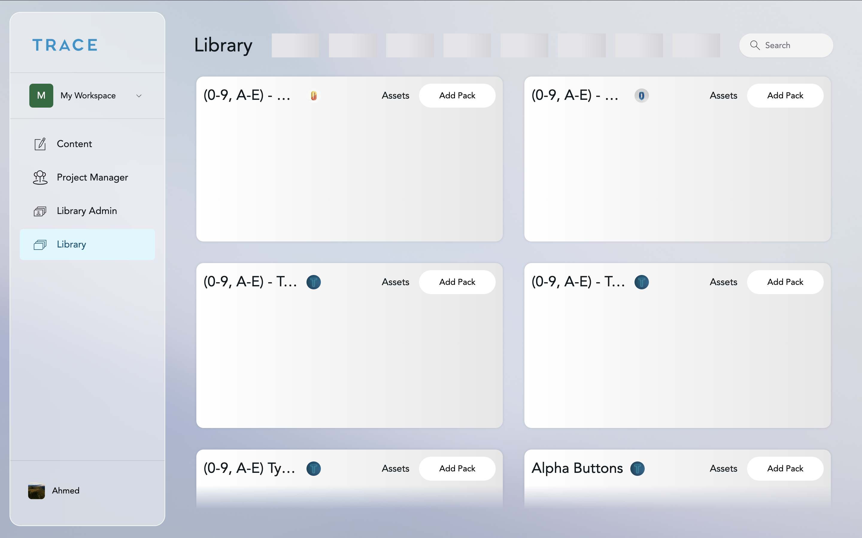 Trace 3D - Assets CMS screenshot 4